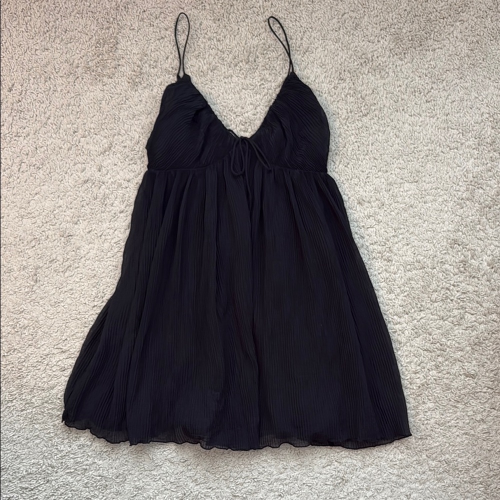 Abercrombie & Fitch Black Babydoll Dress